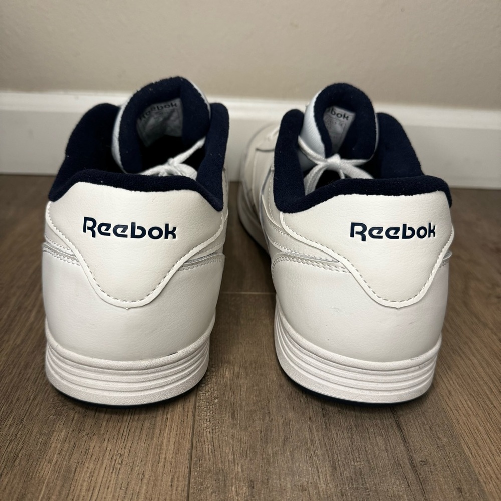 Reebok ASTM F3445-21 White Work Sneakers Leather Steel Toe Lace Up Shoes Mens 13 - Picture 5 of 8